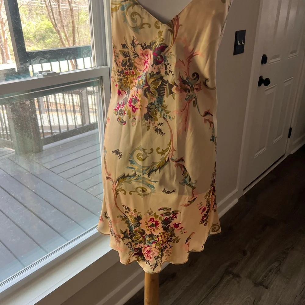 Victoria's Secret Silk Floral Slip Dress - Picture 5 of 13